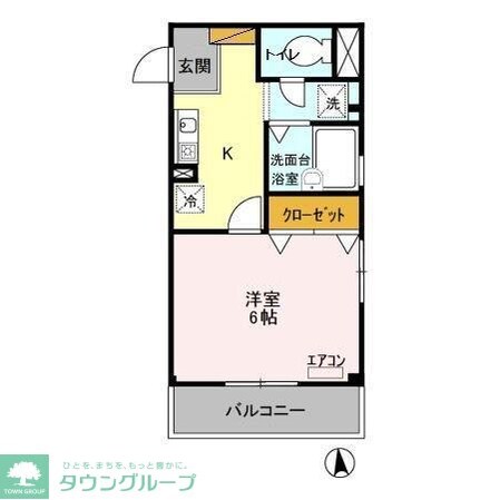 シャレー馬橋の物件間取画像